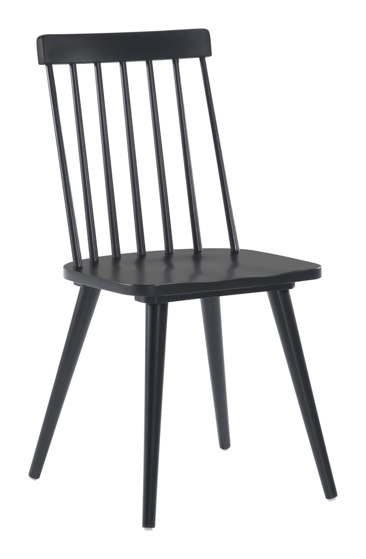 The Ashley Dining Chair (Set of 2) Black  Era and Style Inspired Home Decor 1