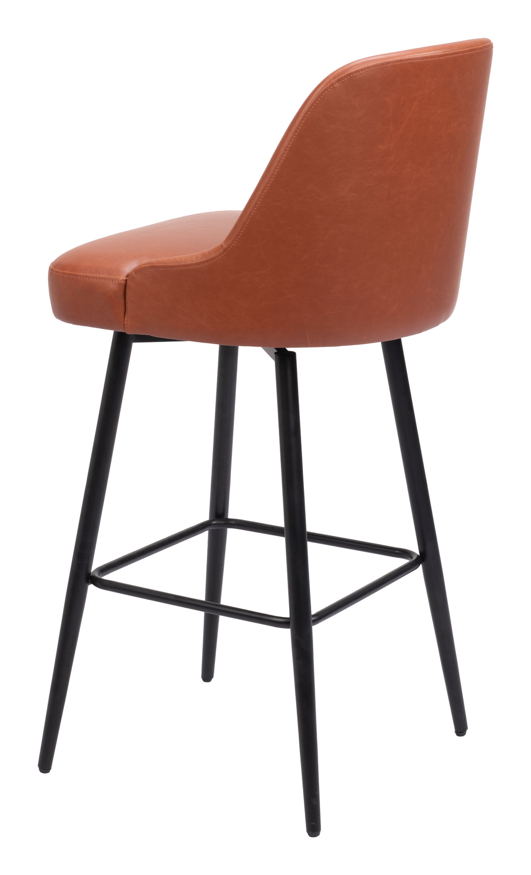 The Keppel Swivel Barstool Brown  Era and Style Inspired Home Decor 1