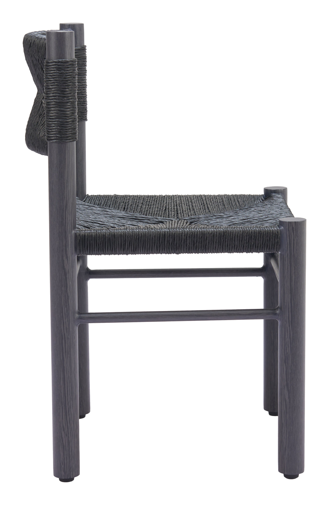 The Iska Dining Chair (Set of 2) Black  Era and Style Inspired Home Decor 1