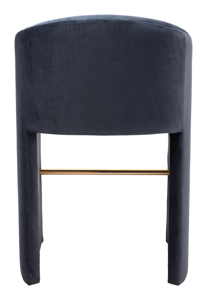 The Emas Barstool Midnight Gray  Era and Style Inspired Home Decor 1