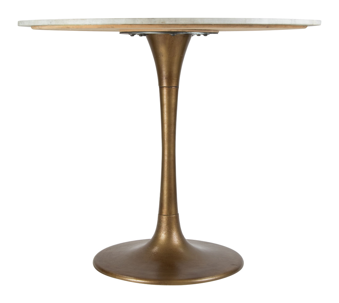 The Fullerton Dining Table White & Gold  Era and Style Inspired Home Decor 1