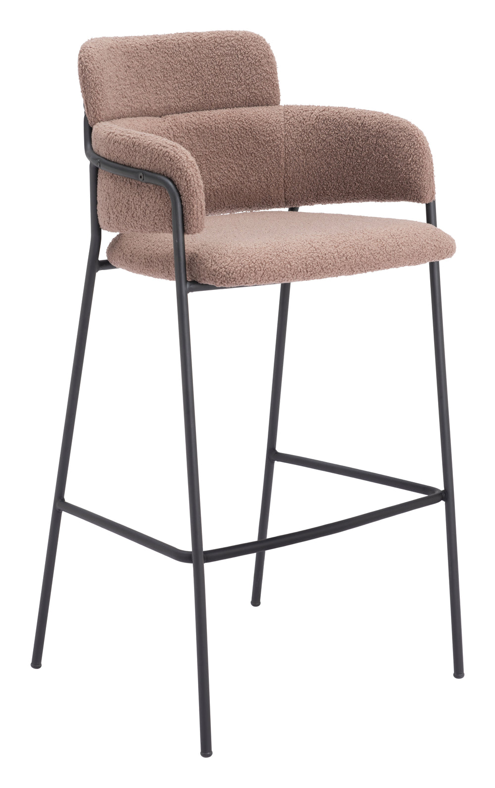 The Marcel Barstool (Set of 2) Brown  Era and Style Inspired Home Decor 1