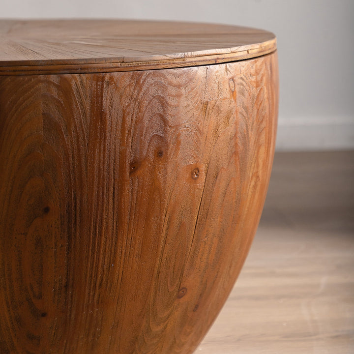 Vintage Style Bucket Shaped Coffee Table