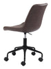 The Byron Office Chair Brown  Era and Style Inspired Home Decor 1