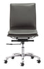 The Lider Plus Armless Office Chair Gray  Era and Style Inspired Home Decor 1