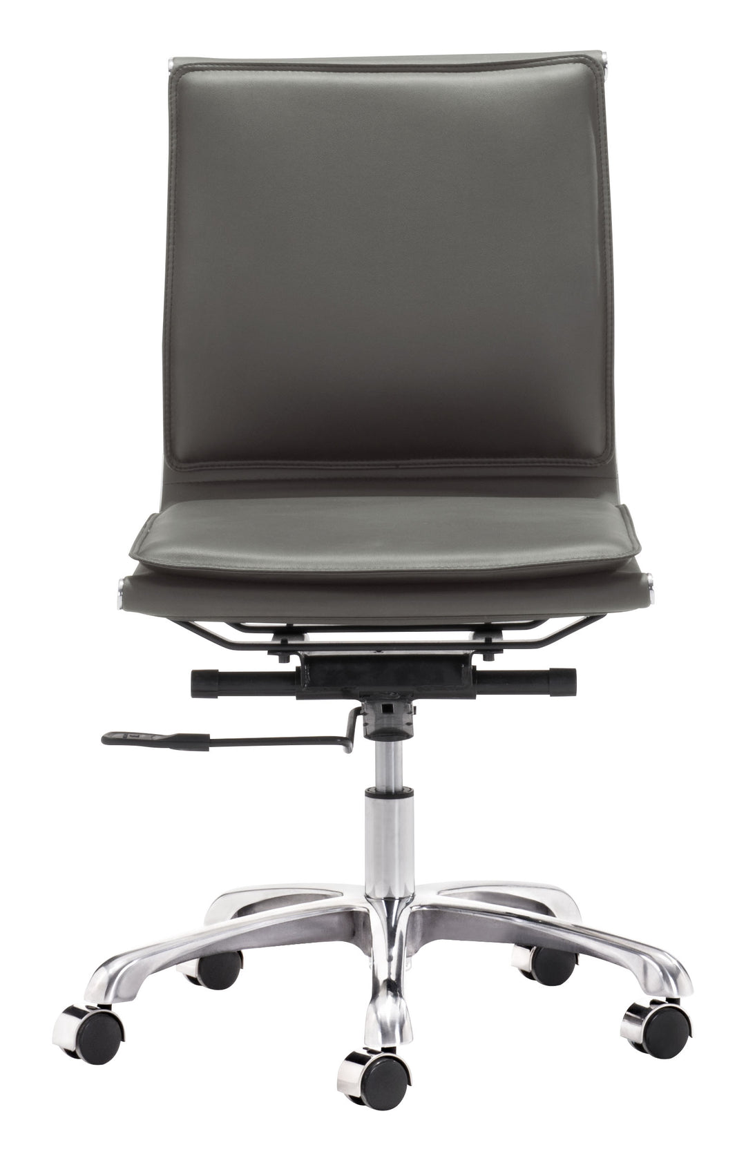 The Lider Plus Armless Office Chair Gray  Era and Style Inspired Home Decor 1