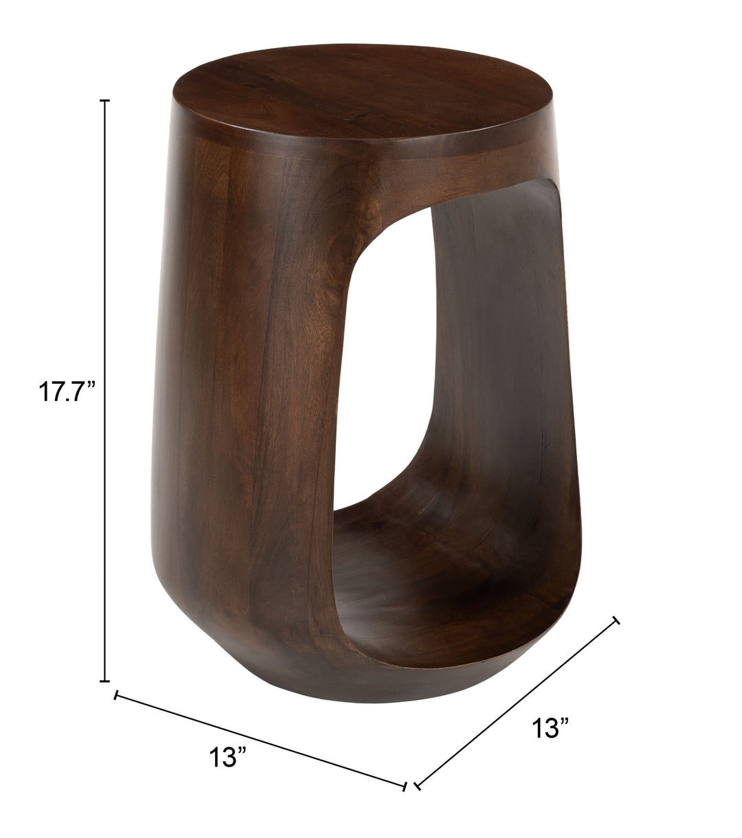 The Okno Side Table Walnut  Era and Style Inspired Home Decor 1