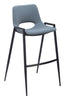 The Desi Barstool (Set of 2) Azure Gray  Era and Style Inspired Home Decor 1