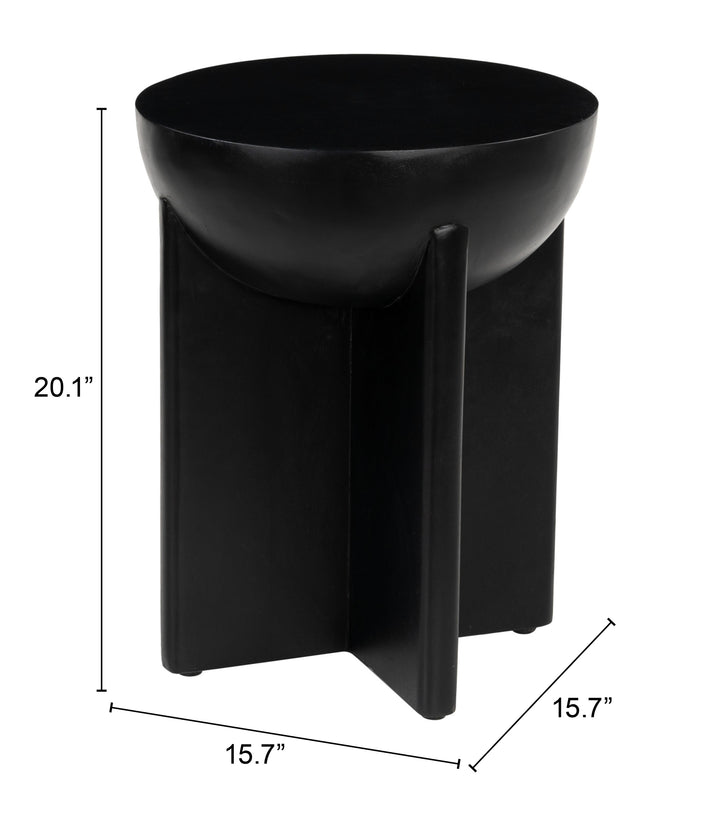 The Tume Side Table Black  Era and Style Inspired Home Decor 1