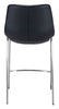 The Magnus Counter Stool (Set of 2) Black & Silver  Era and Style Inspired Home Decor 1