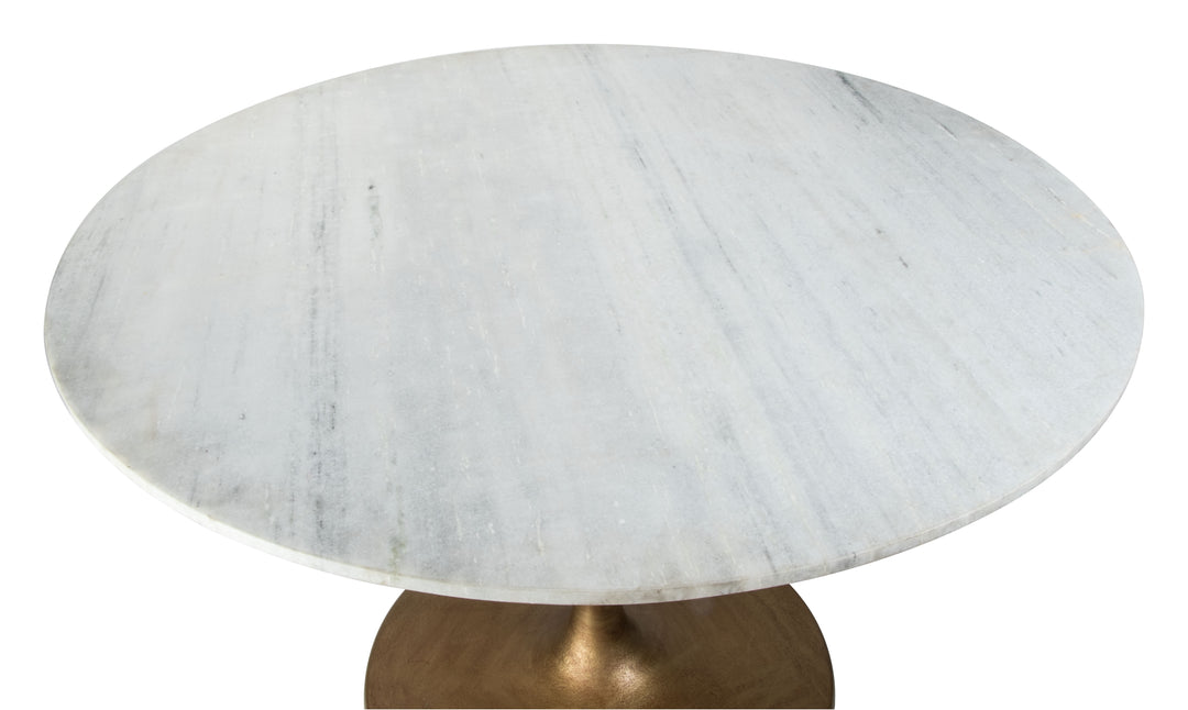 The Ithaca Dining Table White & Gold  Era and Style Inspired Home Decor 1