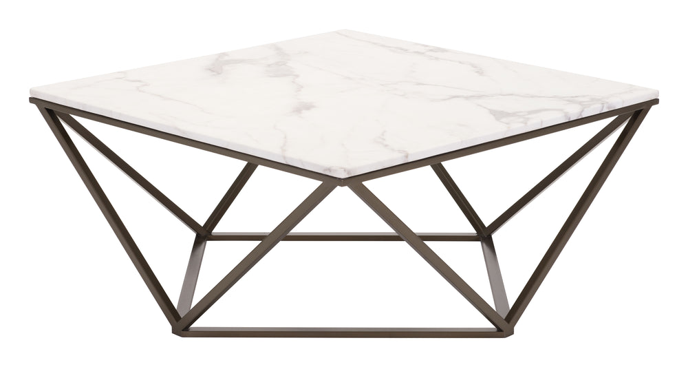 The Tintern Coffee Table White & Antique Bronze  Era and Style Inspired Home Decor 1