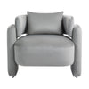 Modern Velvet Lounge Chair