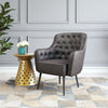 The Tasmania Accent Chair Vintage Black  Era and Style Inspired Home Decor 1