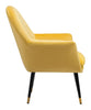 The Alexandria Accent Chair Yellow  Era and Style Inspired Home Decor 1