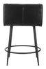 The Horbat Counter Stool (Set of 2) Black  Era and Style Inspired Home Decor 1