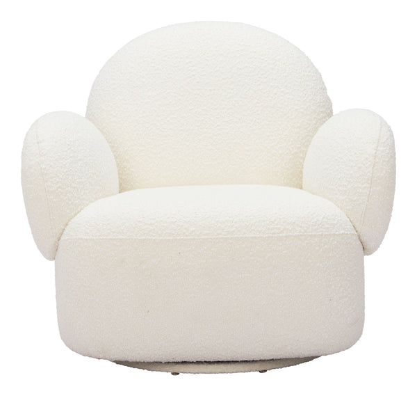 The Pilka Swivel Chair White  Era and Style Inspired Home Decor 1