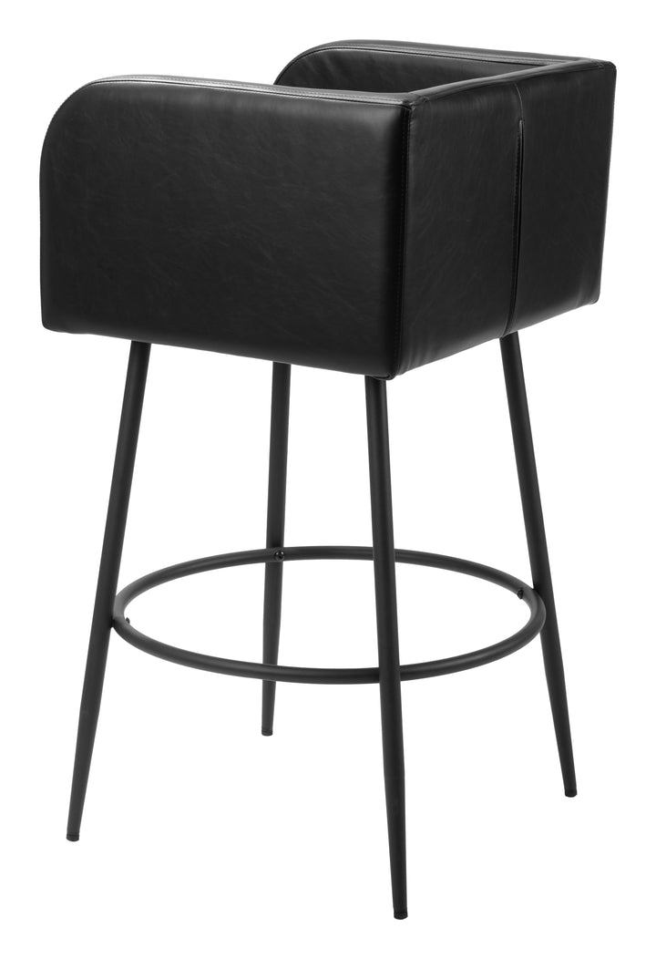 The Horbat Barstool (Set of 2) Black  Era and Style Inspired Home Decor 1