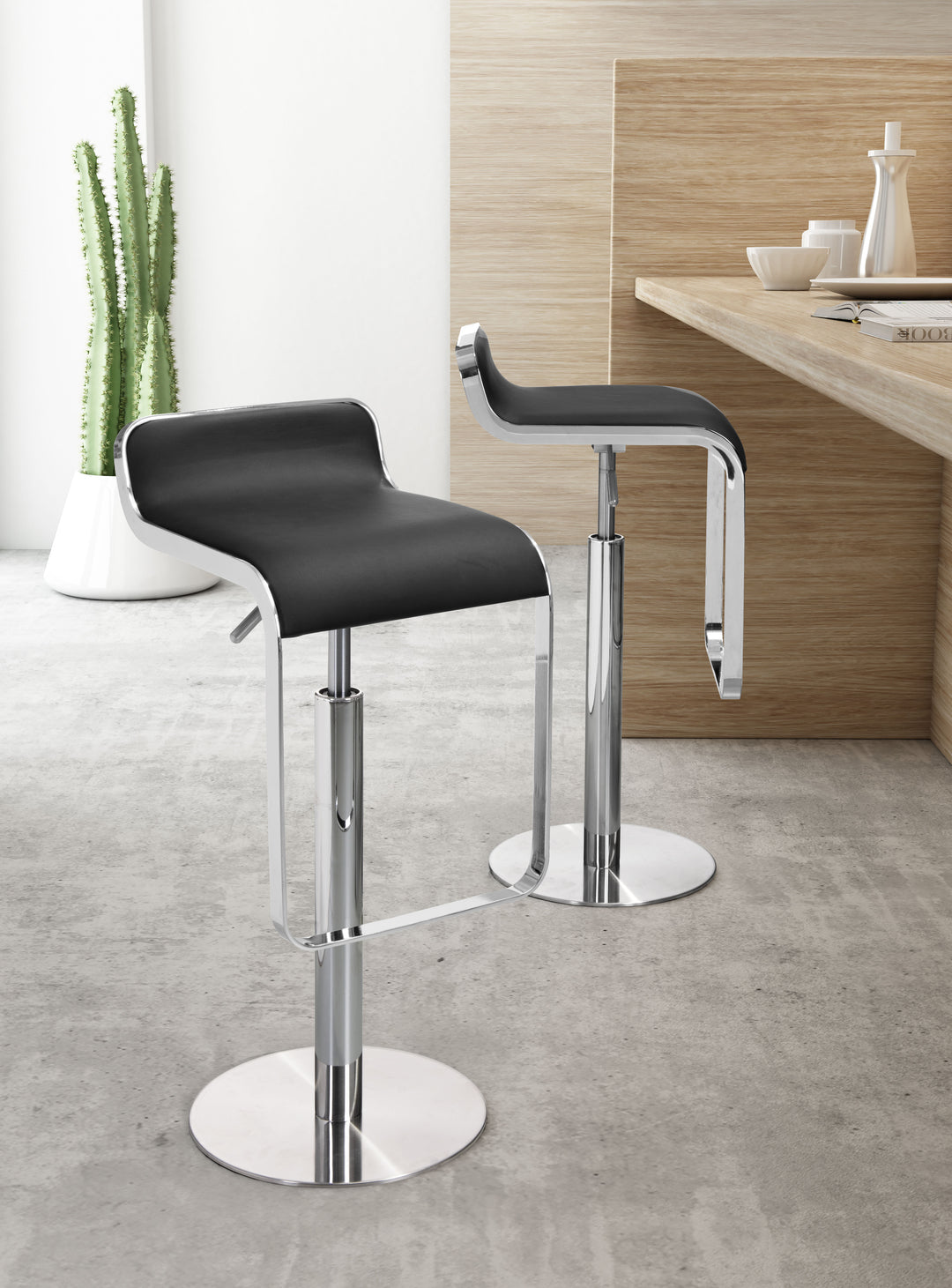 The Equino Barstool Black  Era and Style Inspired Home Decor 1