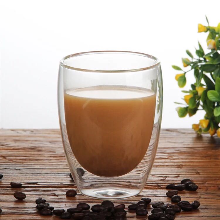 Premium Double Wall Glass Mug