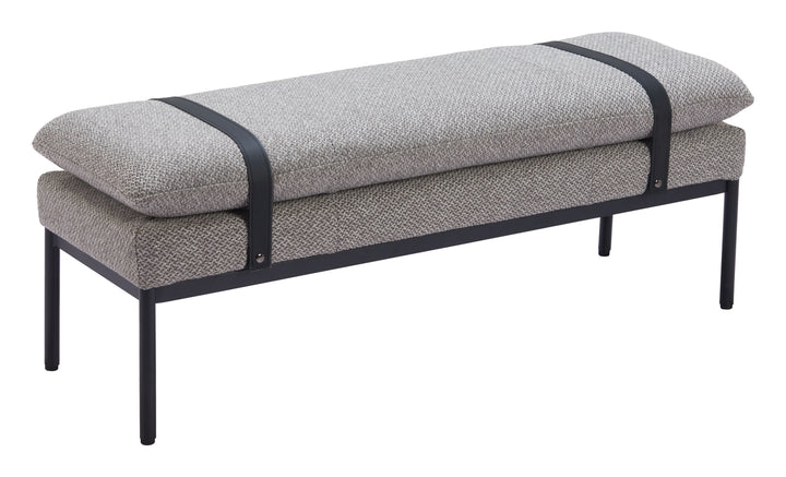 The Padd Bench Gray  Era and Style Inspired Home Decor 1