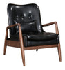 The Bully Lounge Chair & Ottoman Black  Era and Style Inspired Home Decor 1