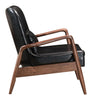 The Bully Lounge Chair & Ottoman Black  Era and Style Inspired Home Decor 1