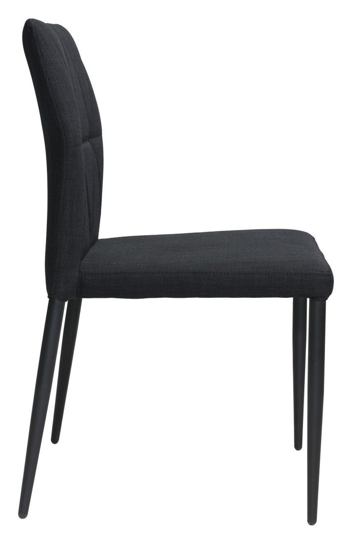 The Revolution Dining Chair (Set of 4) Black  Era and Style Inspired Home Decor 1