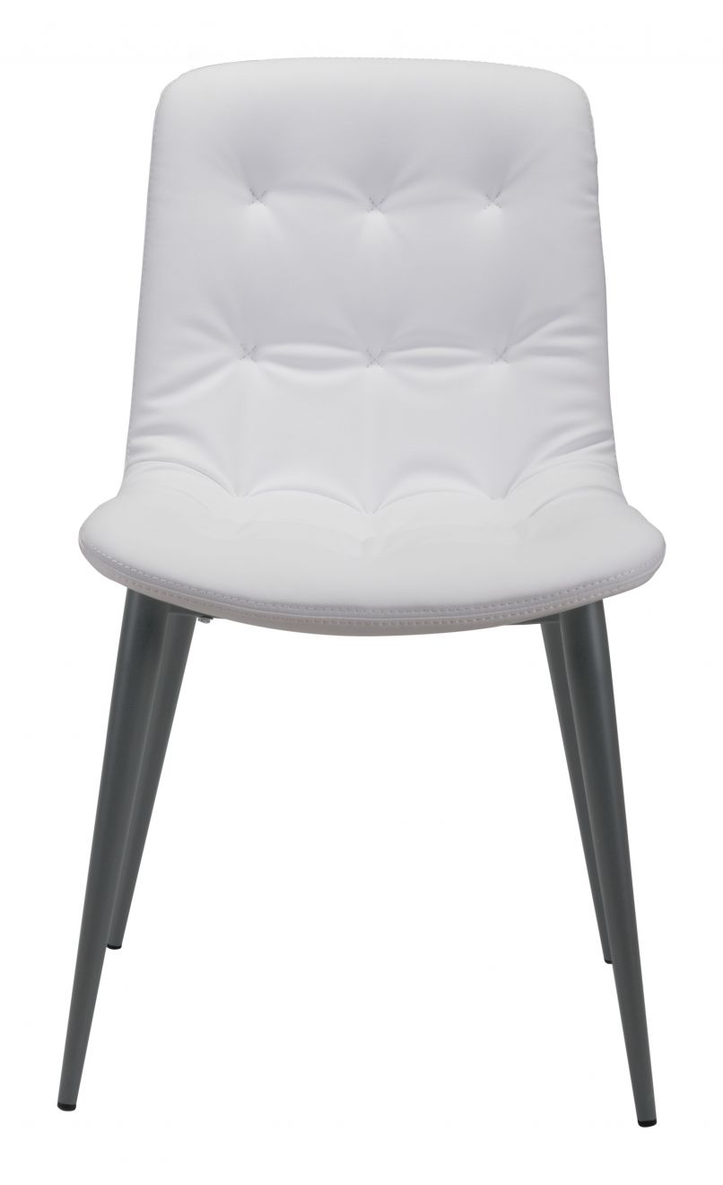 The Tangiers Dining Chair (Set of 2) White  Era and Style Inspired Home Decor 1