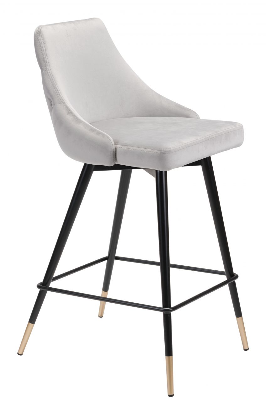 The Piccolo Counter Stool Gray  Era and Style Inspired Home Decor 1