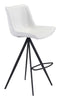 The Aki Barstool (Set of 2) White & Black  Era and Style Inspired Home Decor 1