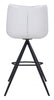 The Aki Counter Stool (Set of 2) White & Black  Era and Style Inspired Home Decor 1