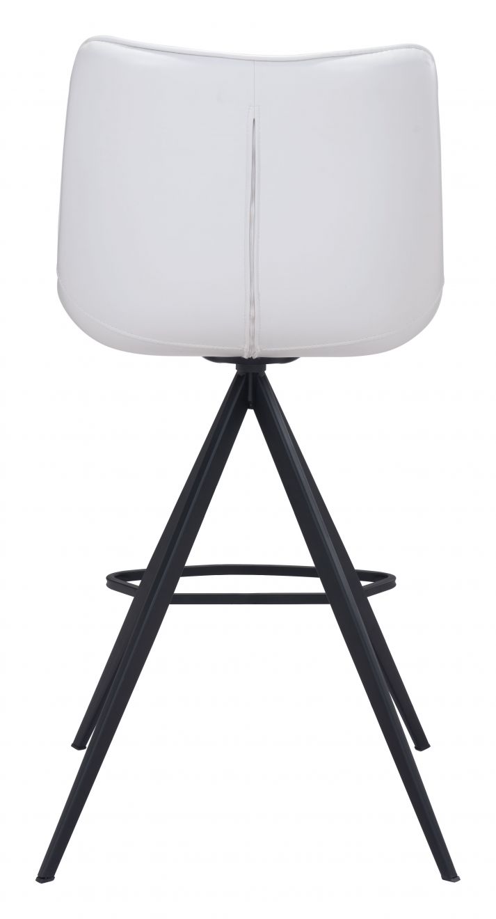 The Aki Counter Stool (Set of 2) White & Black  Era and Style Inspired Home Decor 1