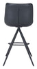 The Aki Counter Stool (Set of 2) Black  Era and Style Inspired Home Decor 1