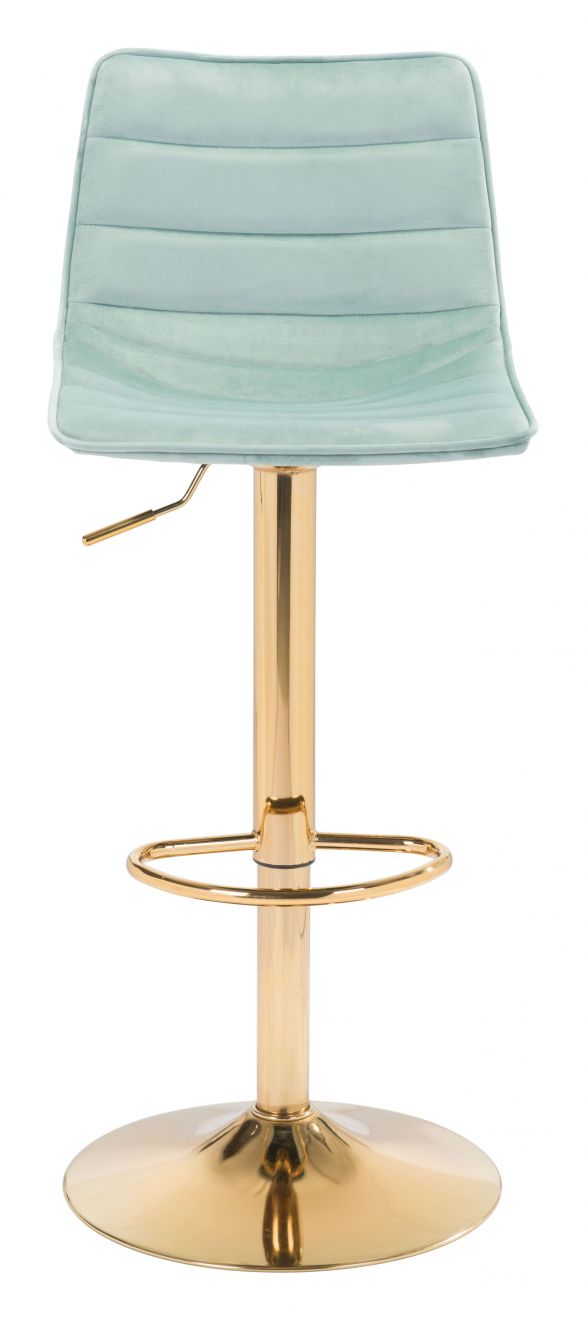 The Prima Barstool Light Green & Gold  Era and Style Inspired Home Decor 1