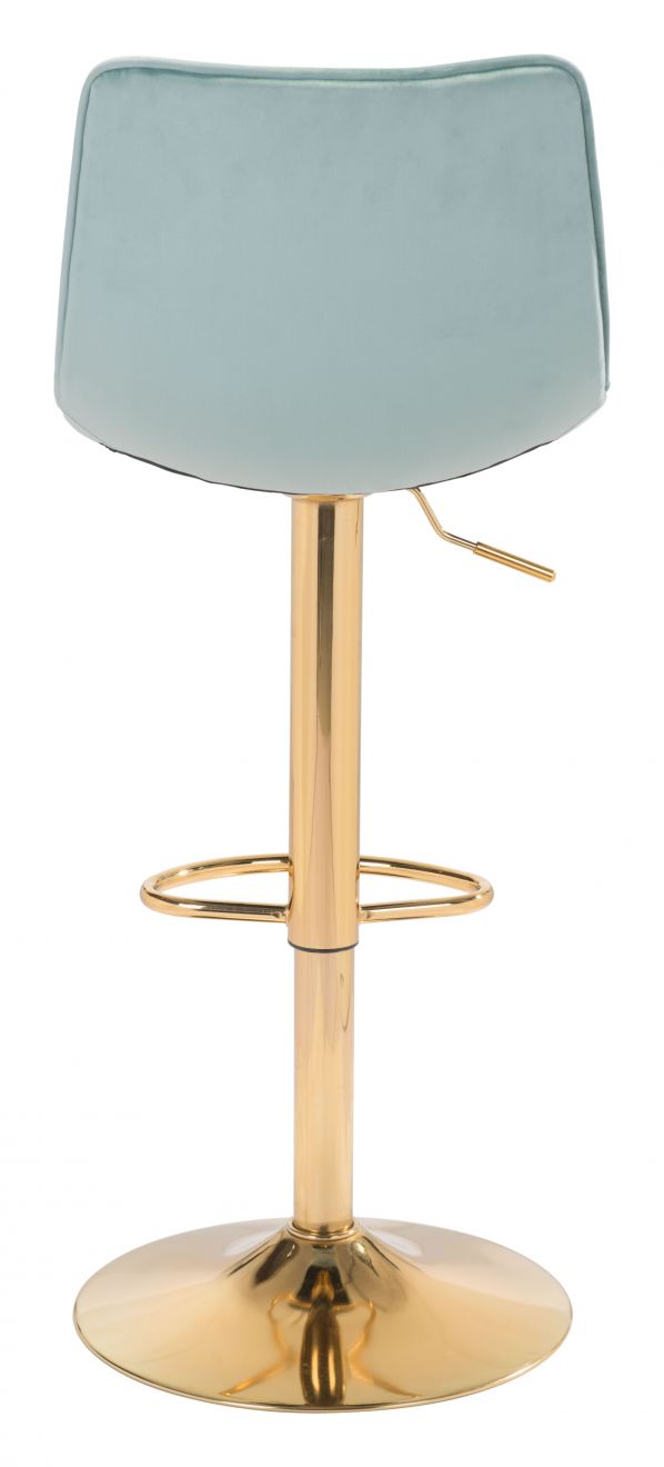 The Prima Barstool Light Green & Gold  Era and Style Inspired Home Decor 1