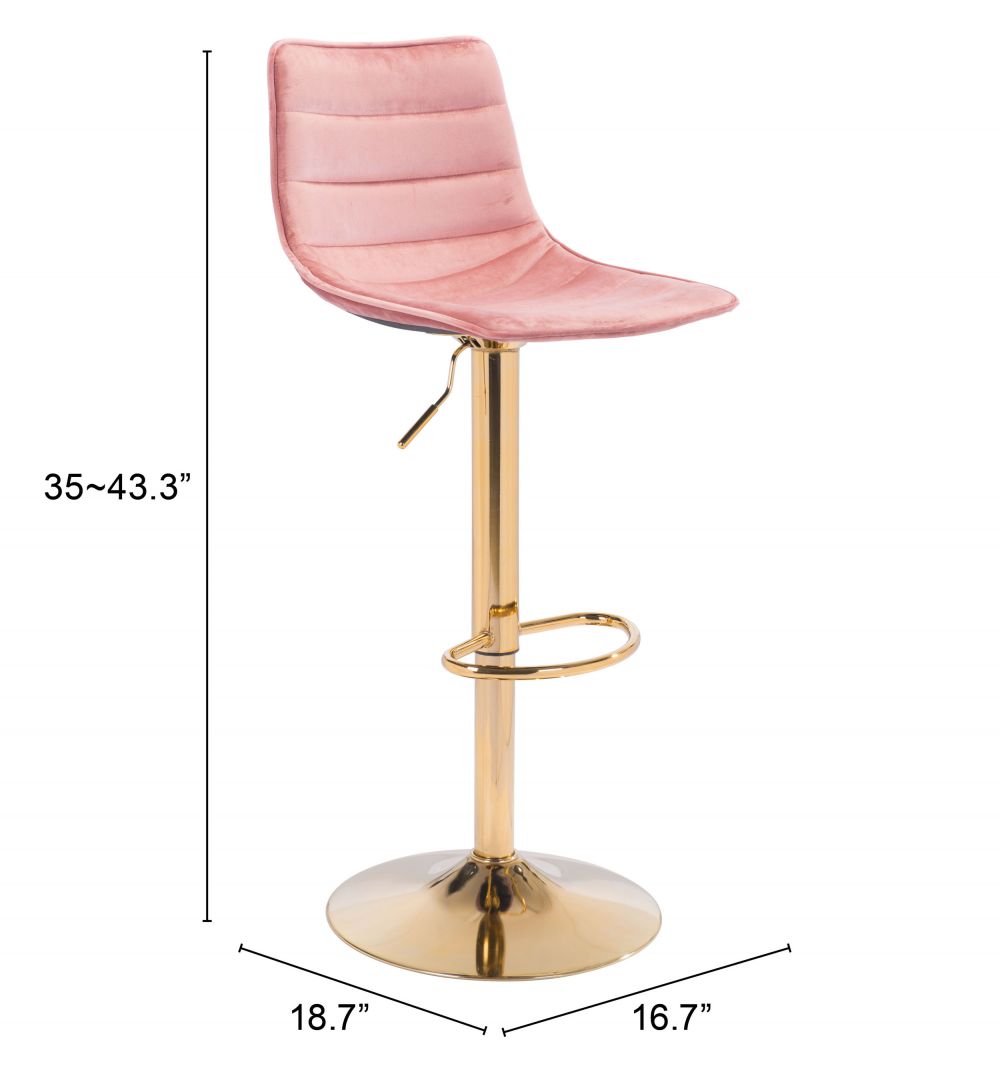 The Prima Barstool Pink & Gold  Era and Style Inspired Home Decor 1