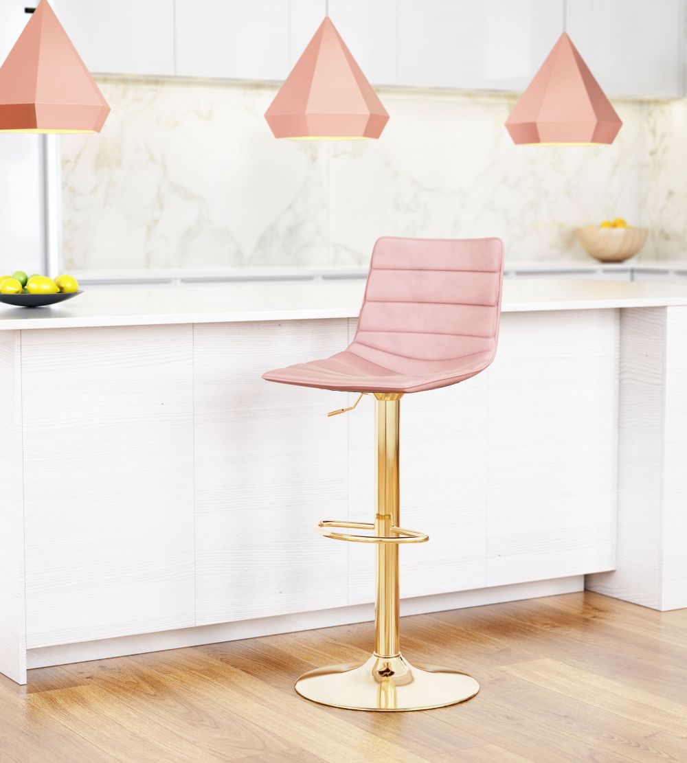 The Prima Barstool Pink & Gold  Era and Style Inspired Home Decor 1