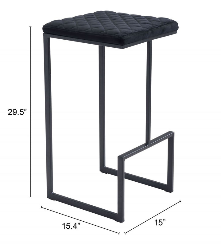 The Element Barstool Black  Era and Style Inspired Home Decor 1