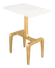 The Clement Side Table White & Gold  Era and Style Inspired Home Decor 1