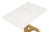 The Clement Side Table White & Gold  Era and Style Inspired Home Decor 1