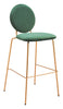 The Odessa Barstool (Set of 2) Green & Gold  Era and Style Inspired Home Decor 1