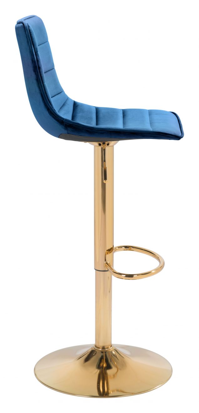 The Prima Barstool Dark Blue & Gold  Era and Style Inspired Home Decor 1