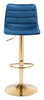 The Prima Barstool Dark Blue & Gold  Era and Style Inspired Home Decor 1