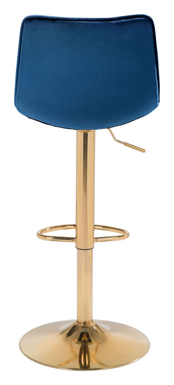 The Prima Barstool Dark Blue & Gold  Era and Style Inspired Home Decor 1