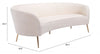 The Luna Sofa Cream  Era and Style Inspired Home Decor 1