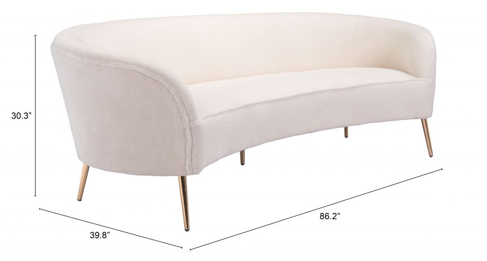 The Luna Sofa Cream  Era and Style Inspired Home Decor 1