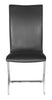 The Delfin Dining Chair (Set of 2) Black  Era and Style Inspired Home Decor 1