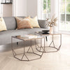 The Arzon Coffee Table Set (2-Piece) Bronze  Era and Style Inspired Home Decor 1