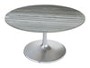 The Star City Dining Table (60") Gray & Silver  Era and Style Inspired Home Decor 1